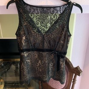 🔱🔱 Ann Taylor LOFT Petites (OP) Lacy Top 🔱🔱